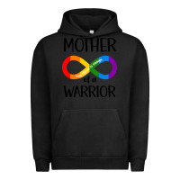 Pigment Black Mother Of Warrior Urban Hoodie - CowhideDigitalArt