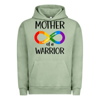 Pigment Oil Green Mother Of Warrior Urban Hoodie - CowhideDigitalArt