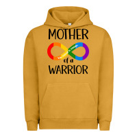 Pigment Peanut Butter Mother Of Warrior Urban Hoodie - CowhideDigitalArt