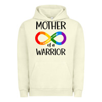 Pigment Pistachio Mother Of Warrior Urban Hoodie - CowhideDigitalArt