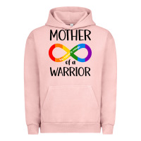 Pigment Salmon Mother Of Warrior Urban Hoodie - CowhideDigitalArt