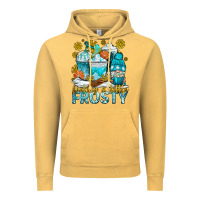 Vintage Mustard feeling a little frosty coffee cups Vintage Hoodie - NancyCooperArtShop