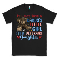 Black i'm not just a daddy's little girl Classic Tee - MaliasSmallBusiness