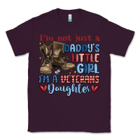 Plum i'm not just a daddy's little girl Classic Tee - MaliasSmallBusiness