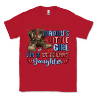 Red i'm not just a daddy's little girl Classic Tee - MaliasSmallBusiness
