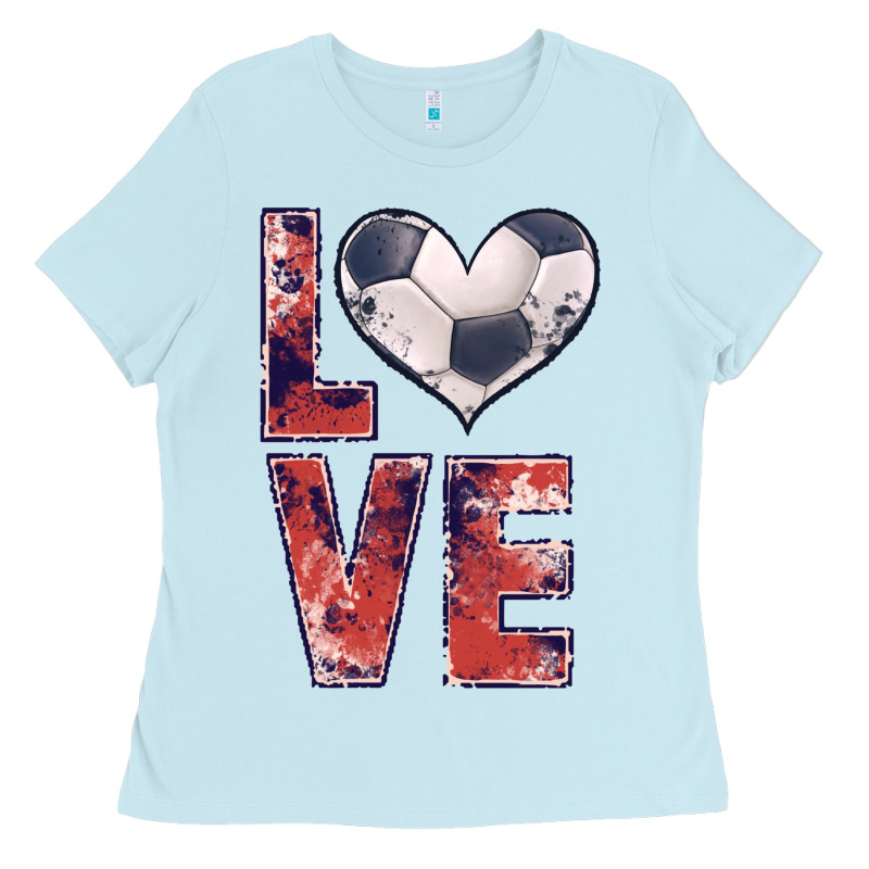 Soccer Love Ladies Tee by JahusDesignShop | Teevron