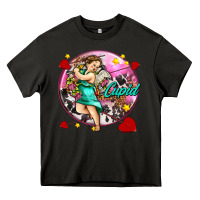 Asphalt cupid with arrows and stars Heavy Core Tee - AdoDesignShop