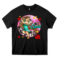 Black cupid with arrows and stars Heavy Core Tee - AdoDesignShop