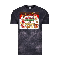 Cloud Black christmas calories don't count Vintage Tee - MaliasSmallBusiness