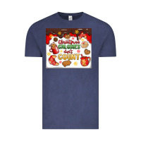 Vintage Denim christmas calories don't count Vintage Tee - MaliasSmallBusiness
