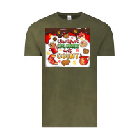 Vintage Olive christmas calories don't count Vintage Tee - MaliasSmallBusiness