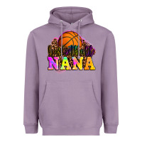 Lavender basketball nana Heavyweight Hoodie - OliviaCreatesArt