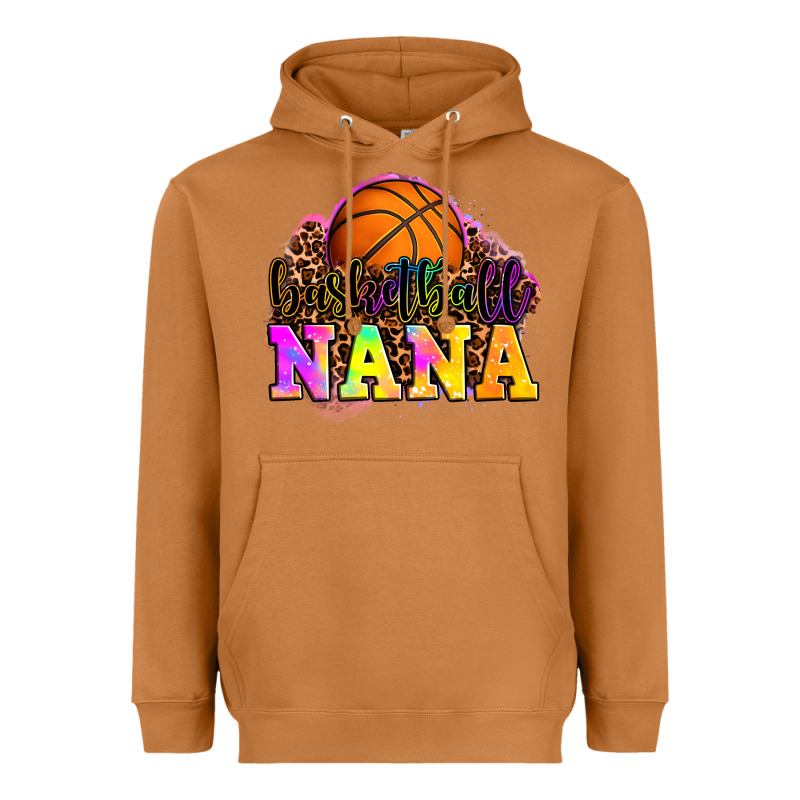 Basketball Nana Heavyweight Hoodie by OliviaCreatesArt | Teevron