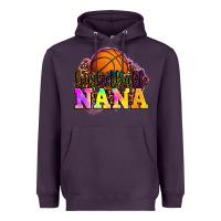Plum basketball nana Heavyweight Hoodie - OliviaCreatesArt