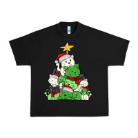 Black Christmas cat tree Urban Heavy Tee - MaliasSmallBusiness