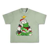 Christmas Cat Tree Urban Heavy Tee | Teevron