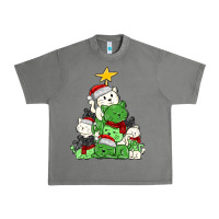 Tornado Christmas cat tree Urban Heavy Tee - MaliasSmallBusiness