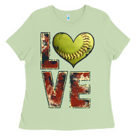 Matcha softball love Ladies Tee - JahusDesignShop