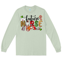 Matcha Chrismas future nurse Long Sleeve Tee - LillyAllenDesigns