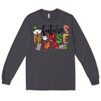 Smoke Chrismas future nurse Long Sleeve Tee - LillyAllenDesigns