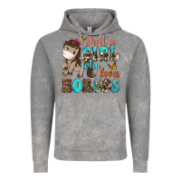 Cloud Rock just a girl who loves horses Vintage Hoodie - NancyCooperArtShop