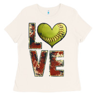 Bone softball love Ladies Tee - JahusDesignShop