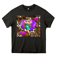 Asphalt cupid and heart Heavy Core Tee - AdoDesignShop