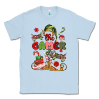 Dusty Blue the gamer elf Classic Tee - MaliasSmallBusiness