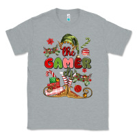 Heather Grey the gamer elf Classic Tee - MaliasSmallBusiness