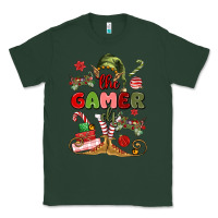 Sports Green the gamer elf Classic Tee - MaliasSmallBusiness