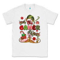 White the gamer elf Classic Tee - MaliasSmallBusiness