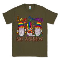 Army Green love gnomes no bounds Classic Tee - JahusDesignShop