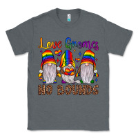 Charcoal Heather love gnomes no bounds Classic Tee - JahusDesignShop