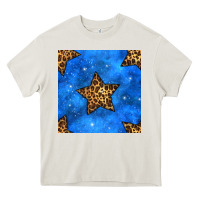 Cream 4th of july leopard stars seamless pattern Heavy Core Tee - BundleAndBundleShop