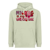Matcha my dog is my valentine Heavyweight Hoodie - OliviaCreatesArt