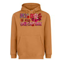 Meerkat my dog is my valentine Heavyweight Hoodie - OliviaCreatesArt