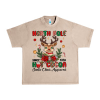 French Oak north pole hot cocoa Urban Heavy Tee - MaliasSmallBusiness