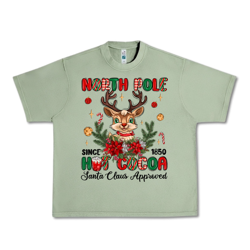 North Pole Hot Cocoa Urban Heavy Tee by MaliasSmallBusiness | Teevron