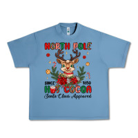 Pebble Blue north pole hot cocoa Urban Heavy Tee - MaliasSmallBusiness