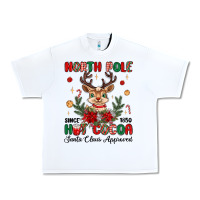 White north pole hot cocoa Urban Heavy Tee - MaliasSmallBusiness