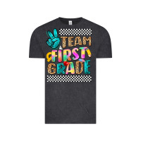 Vintage Black team first grade Vintage Tee - NancyCooperArtShop