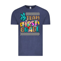 Vintage Denim team first grade Vintage Tee - NancyCooperArtShop