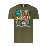 Vintage Olive team first grade Vintage Tee - NancyCooperArtShop