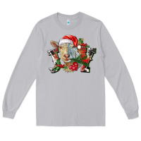Moon Dust Joy Christmas Goat Long Sleeve Tee - LillyAllenDesigns