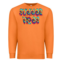 Carrot summer vibes tie dye doodle Premium Sweatshirt - CowCowDesign