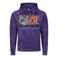 Cloud Purple i used to be cool now i just argue with miniature Vintage Hoodie - MaliasSmallBusiness