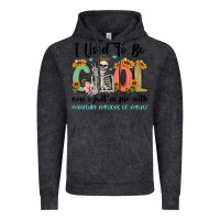 Vintage Black i used to be cool now i just argue with miniature Vintage Hoodie - MaliasSmallBusiness