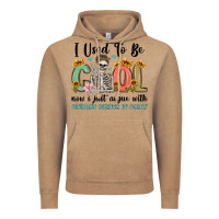 Vintage Coffee i used to be cool now i just argue with miniature Vintage Hoodie - MaliasSmallBusiness