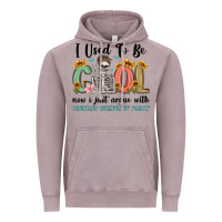 Vintage Zinc i used to be cool now i just argue with miniature Vintage Hoodie - MaliasSmallBusiness