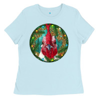 Roaster Head Christmas Ladies Tee | Teevron